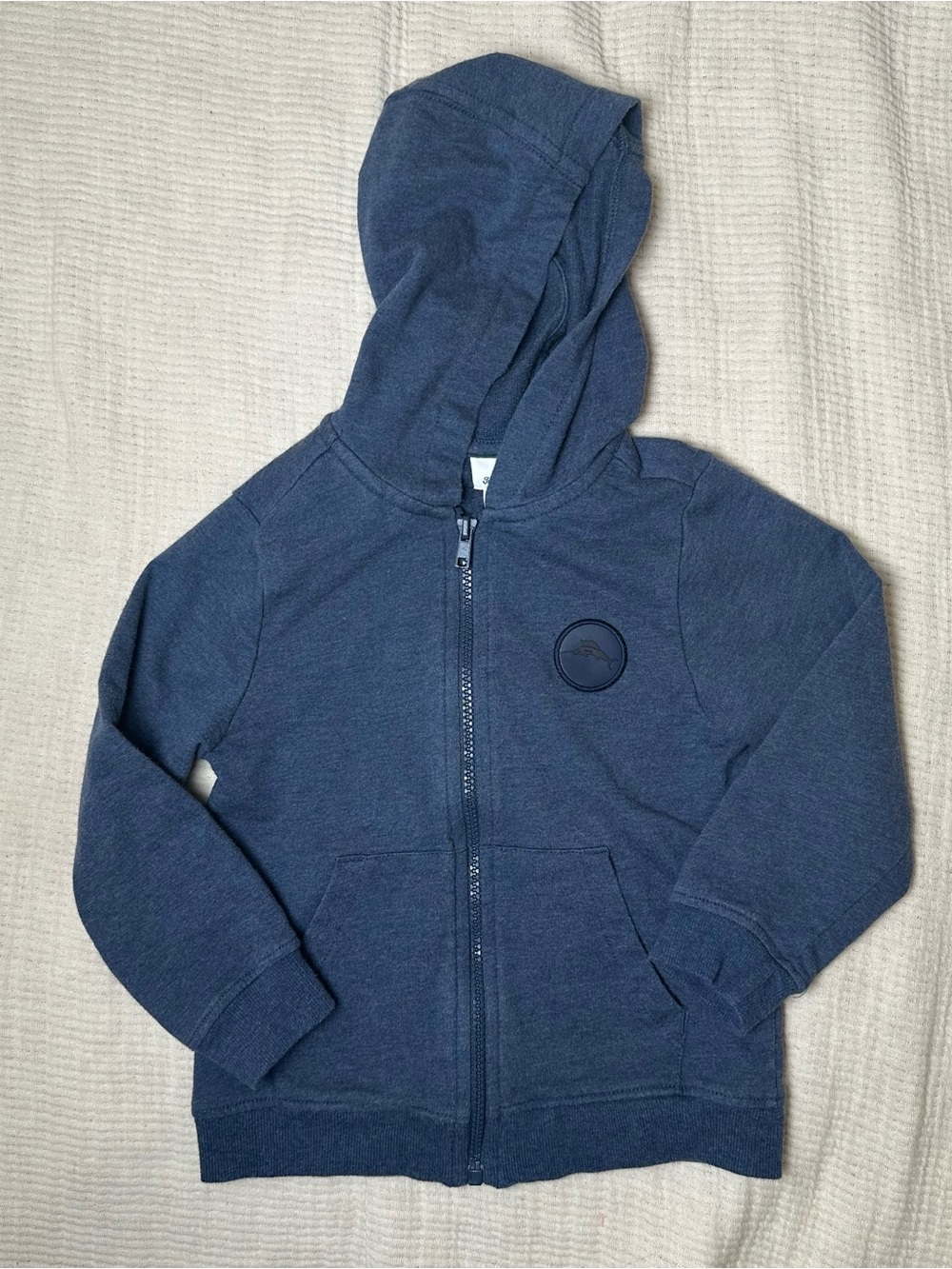Tommy Bahama Boys Blue Full Zip Hoodie Sweatshirt Size 4T